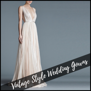 Vintage Inspired Wedding Gowns