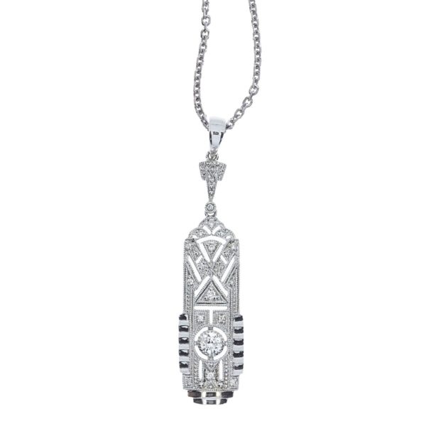 Art Deco Diamond Jewelry | April Birthstone | 1920s Diamond Jewelry