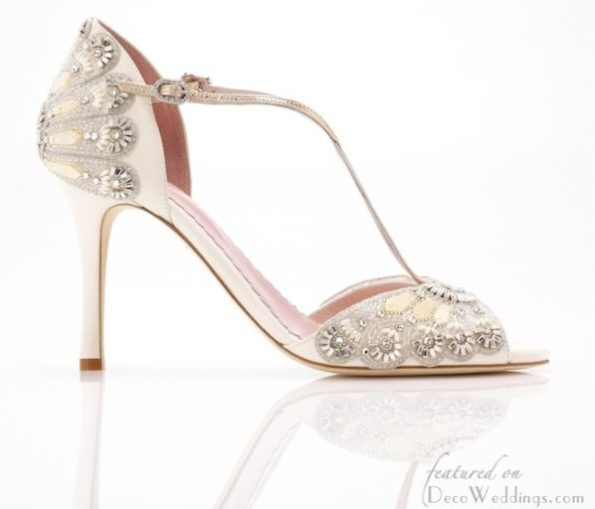 Art Deco Wedding Shoes | Deco Weddings