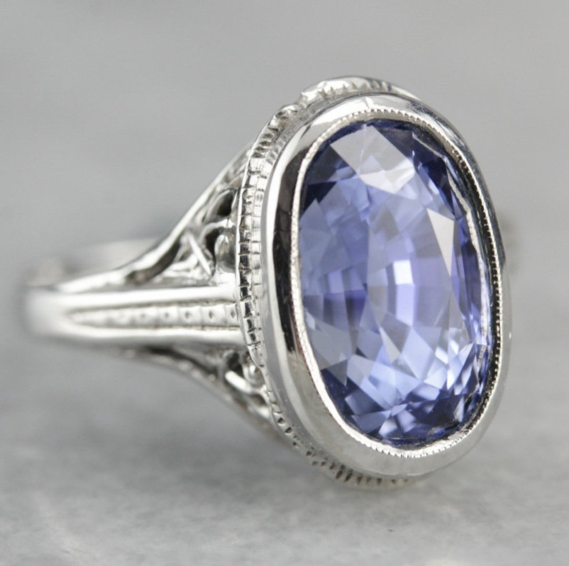 Art Deco Sapphire Jewelry | September Birthstone