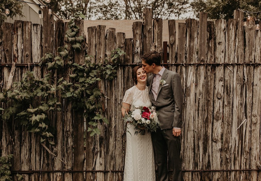 Intimate Vintage Backyard Wedding | Austin TX