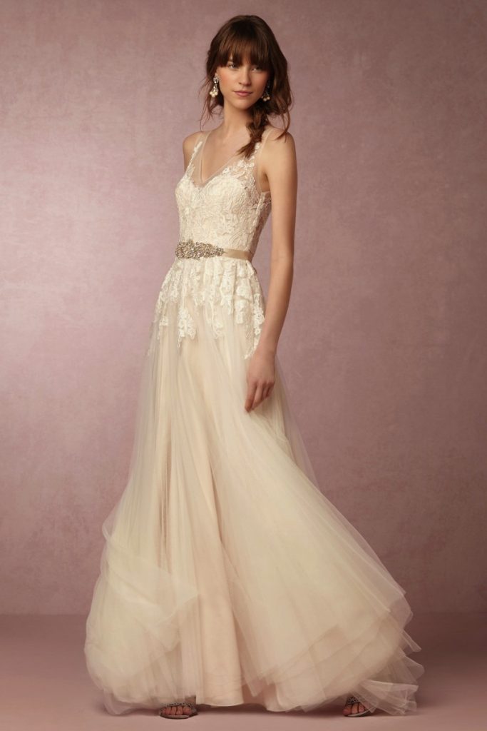 Vintage Style Wedding Dresses | BHLDN | Deco Weddings