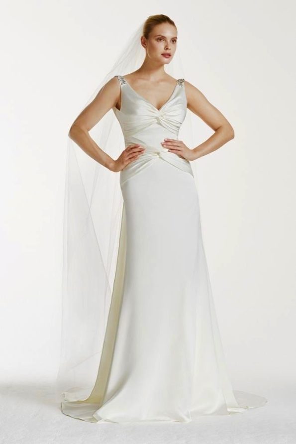 1920s Style Wedding Dresses 1930s Inspired Wedding Gowns Deco Weddings   Zac Posen 1930s Wedding Gown 595x892 